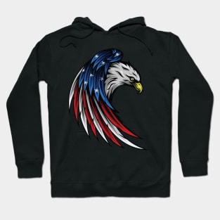 US Flag Eagle Hoodie